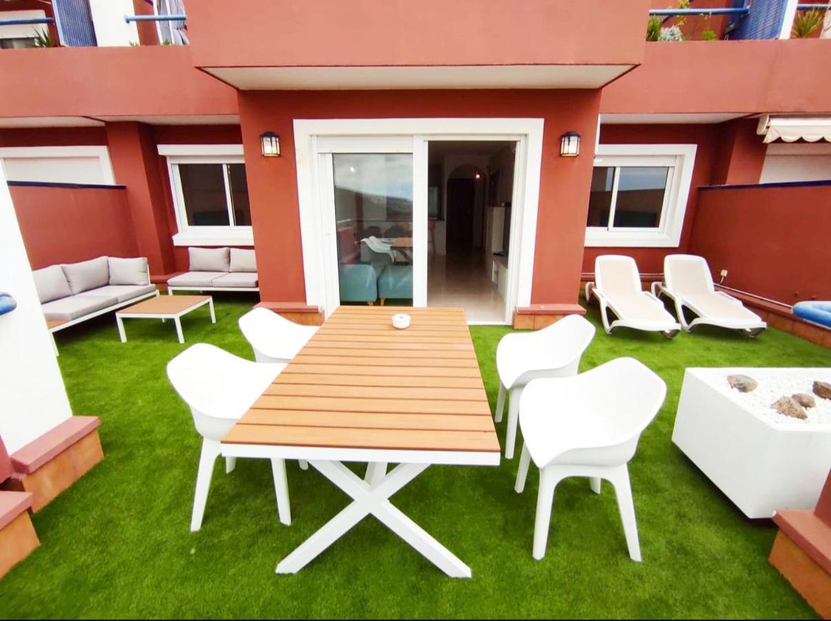 Wonderful View, Huge Terrace Solarium, Private Parking Lägenhet Costa Adeje  Exteriör bild