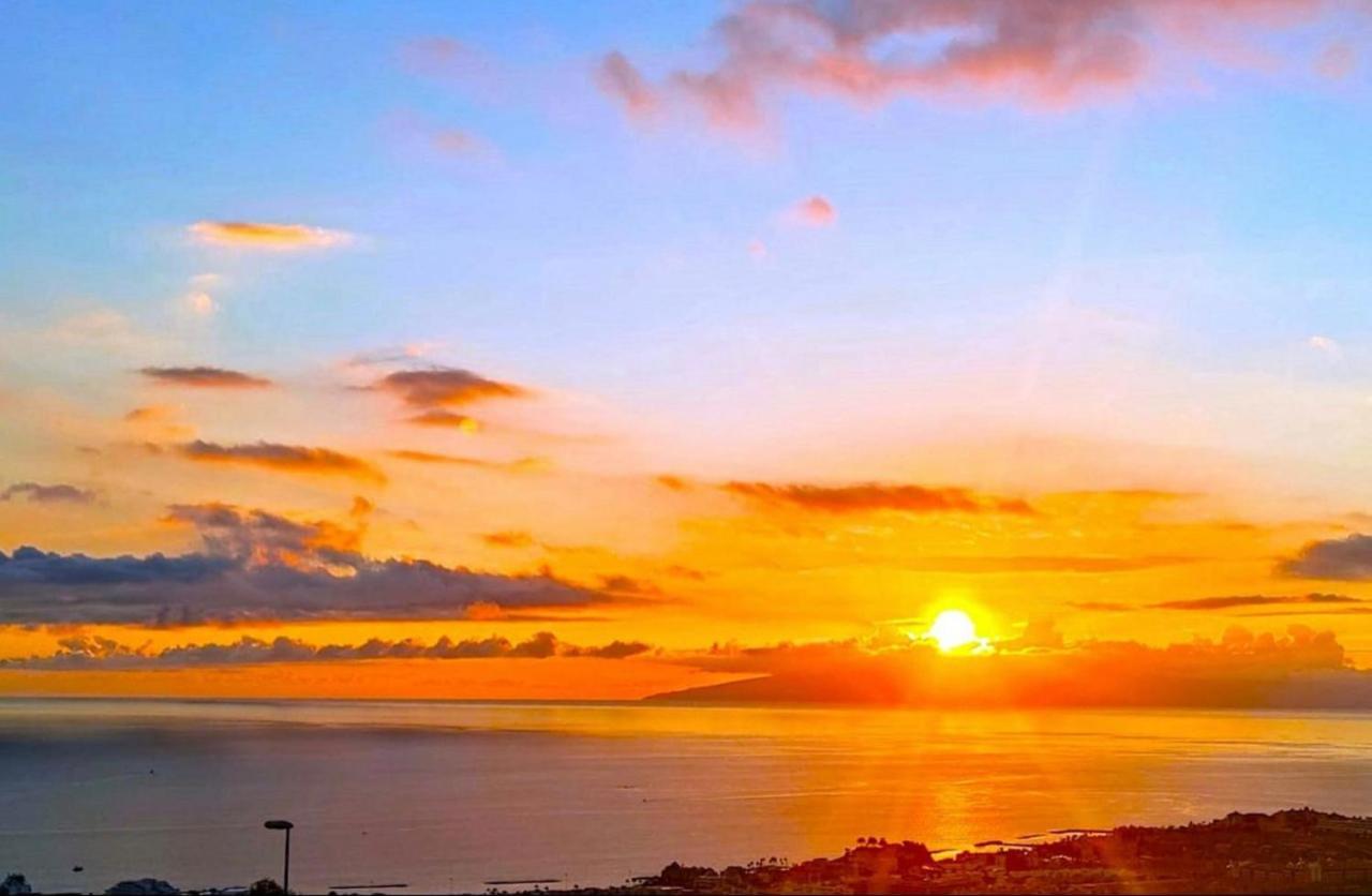 Wonderful View, Huge Terrace Solarium, Private Parking Lägenhet Costa Adeje  Exteriör bild